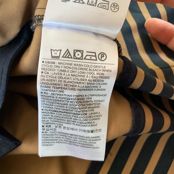 Like New! Gap Striped Fit & Flare Dress - Picture 13 of 14